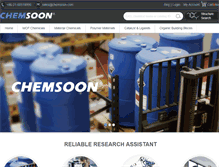 Tablet Screenshot of chemsoon.com